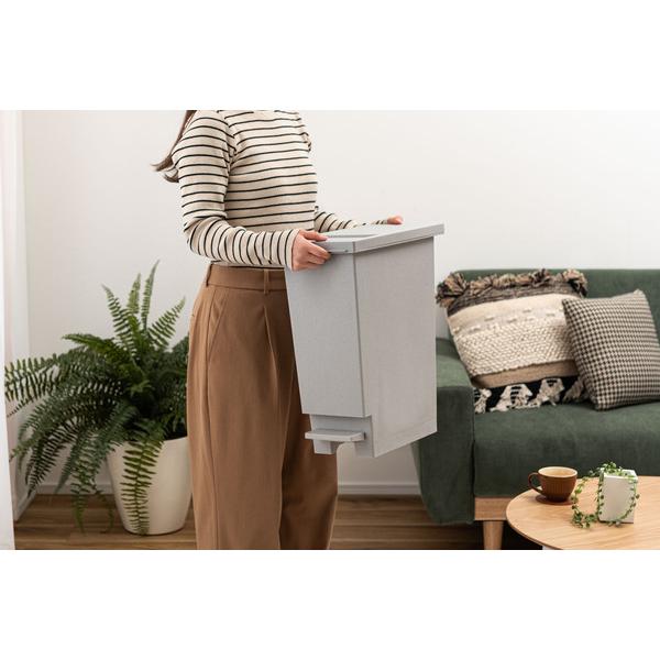 トラッシュカン 20L LFS-860 ダストボックス 大容量 ゴミ箱 おしゃれ フタ付き ふた付き インテリア 屋外 分別 キッチン | 東谷 | 19