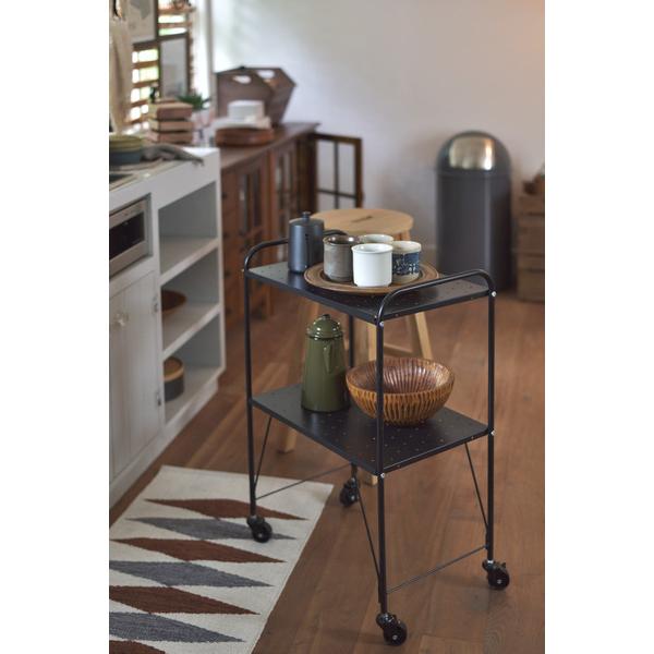 東谷 サイドワゴン LFS-883 キッチンワゴン 洗面所 デスク 収納