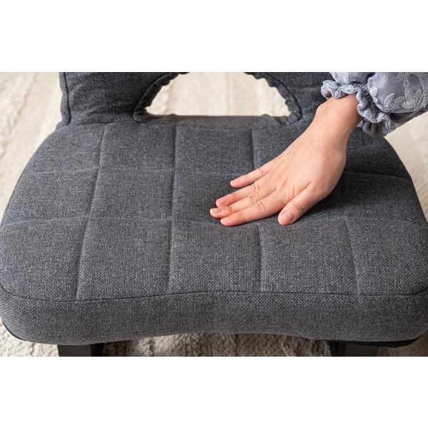 背もたれ付正座椅子 LSS-23 座椅子 椅子 イス チェア 和室 リビング しびれない 楽ちん 長時間 クッション 折り畳み コンパクト | 東谷 | 17