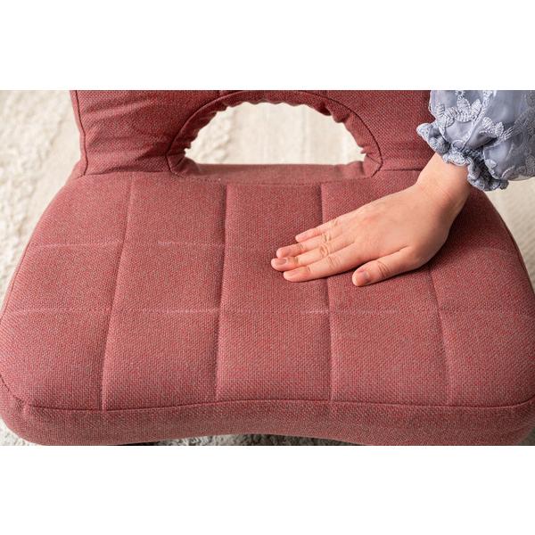 背もたれ付正座椅子 LSS-23 座椅子 椅子 イス チェア 和室 リビング しびれない 楽ちん 長時間 クッション 折り畳み コンパクト | 東谷 | 18