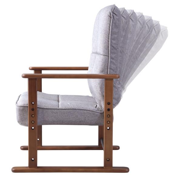 高座椅子S LSS-34 高座椅子 座椅子 チェア 椅子 7段階リクライニング  4段階高さ調節 リクライニングチェア | 東谷 | 11