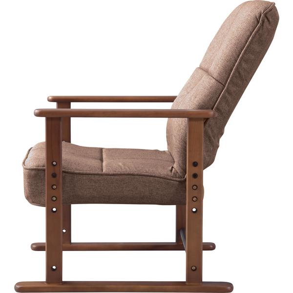 高座椅子S LSS-34 高座椅子 座椅子 チェア 椅子 7段階リクライニング  4段階高さ調節 リクライニングチェア | 東谷 | 05