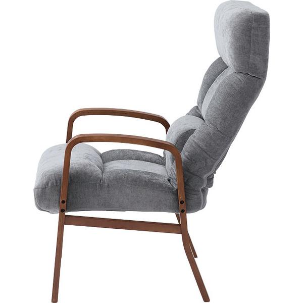 腰楽高座椅子 LSS-37 高座椅子 座椅子 ハイバック 背部 7段階リクライニング 頭・腰部 14段階リクライニング ヘッドレスト ランバーサポート | 東谷 | 17