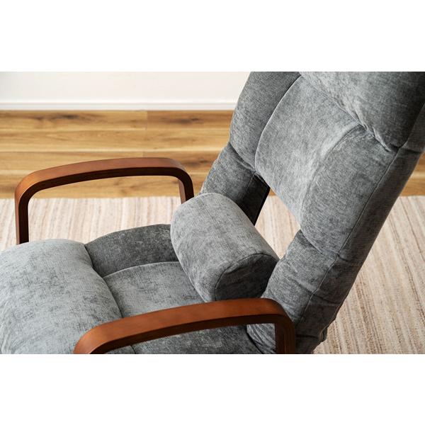 腰楽高座椅子 LSS-37 高座椅子 座椅子 ハイバック 背部 7段階リクライニング 頭・腰部 14段階リクライニング ヘッドレスト ランバーサポート | 東谷 | 20