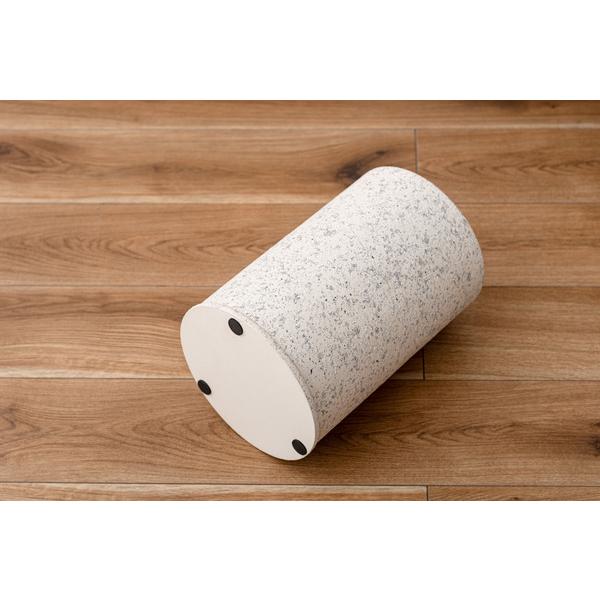 トラッシュカン5L MAR-15 ダストボックス ごみ箱 ゴミ箱 5L 5リットル 二重構造 ゴミ袋が見えない 生活感を抑える 分別 凹凸あり 石目調 | 東谷 | 18