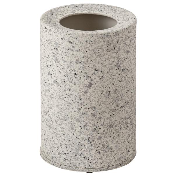 トラッシュカン5L MAR-15 ダストボックス ごみ箱 ゴミ箱 5L 5リットル 二重構造 ゴミ袋が見えない 生活感を抑える 分別 凹凸あり 石目調 | 東谷 | 02