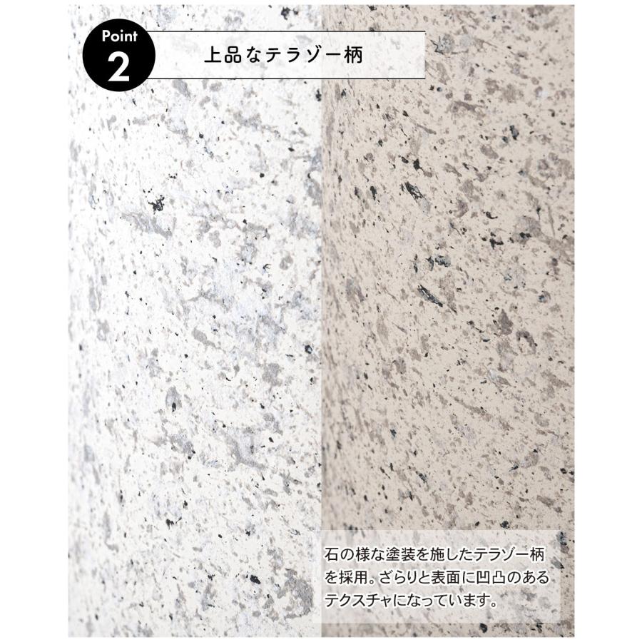 トラッシュカン5L MAR-15 ダストボックス ごみ箱 ゴミ箱 5L 5リットル 二重構造 ゴミ袋が見えない 生活感を抑える 分別 凹凸あり 石目調 | 東谷 | 06