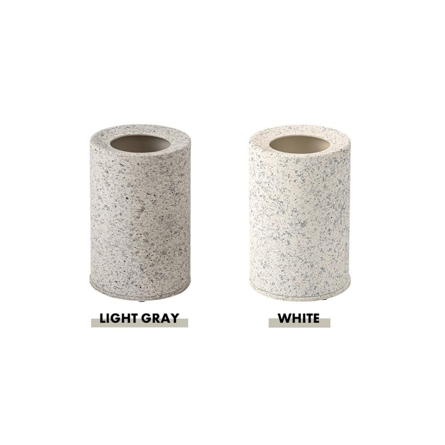 トラッシュカン5L MAR-15 ダストボックス ごみ箱 ゴミ箱 5L 5リットル 二重構造 ゴミ袋が見えない 生活感を抑える 分別 凹凸あり 石目調 | 東谷 | 09