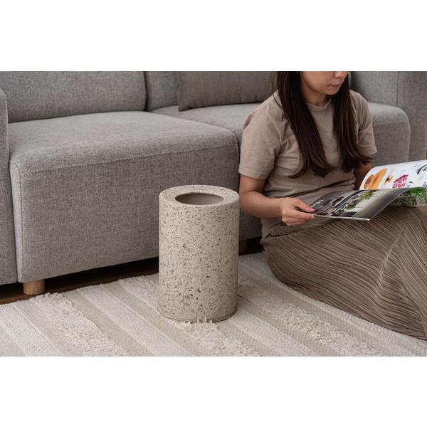 トラッシュカン5L MAR-15 ダストボックス ごみ箱 ゴミ箱 5L 5リットル 二重構造 ゴミ袋が見えない 生活感を抑える 分別 凹凸あり 石目調 | 東谷 | 14