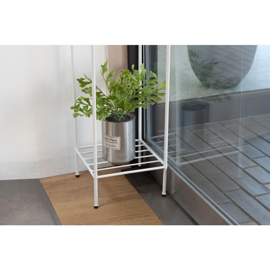 ラック MIP-11 収納 玄関 リビング キッチン コンパクト スリム 軽量 四角形 便利 | 東谷 | 12