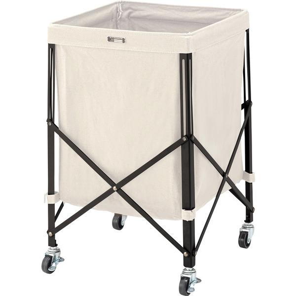 フォールディングバスケットワゴン MIP-74 カート キャスター付き  折りたたみ コンパクト 省スペース スリム | 東谷 | 03