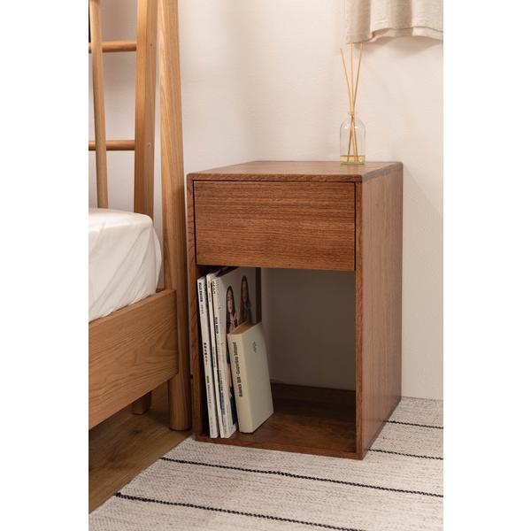 サイドチェスト MTK-345  ナイトテーブル 収納 引き出し コンパクト ディスプレイ 机 作業台 リビング 寝室 | 東谷 | 18