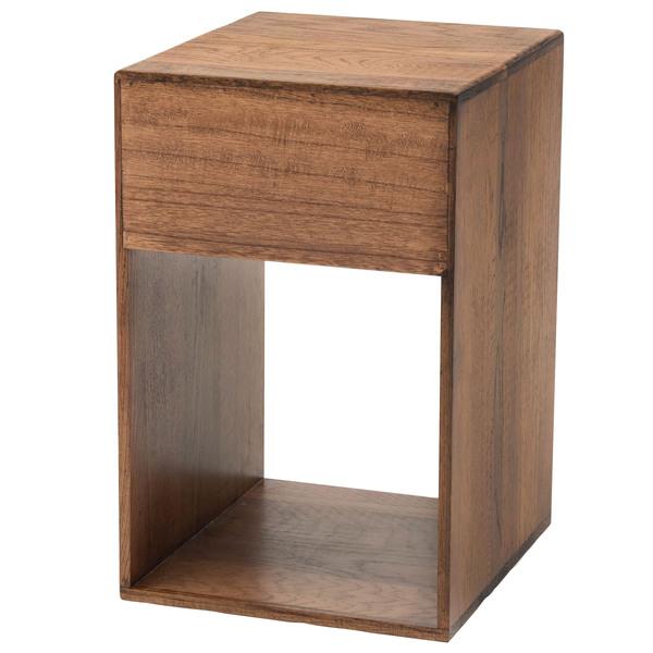 サイドチェスト MTK-345  ナイトテーブル 収納 引き出し コンパクト ディスプレイ 机 作業台 リビング 寝室 | 東谷 | 06