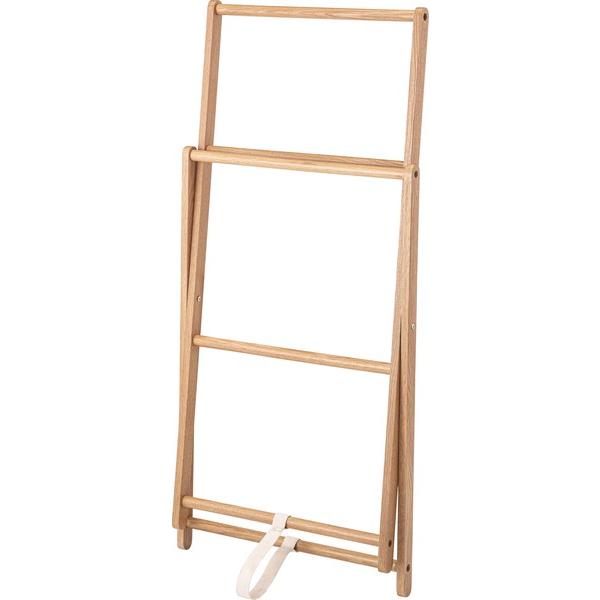 タオルハンガー MTK-352NA  タオル掛け ランドリー 収納 収納棚 木製 天然木 オーク おしゃれ シンプル ナチュラル | 東谷 | 02