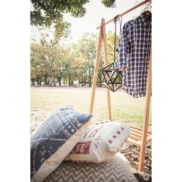 ハンガー MTK-527NA ハンガーラック ナチュラル ワードローブ フリーラック 木製スタンド 収納家具 | 東谷 | 04