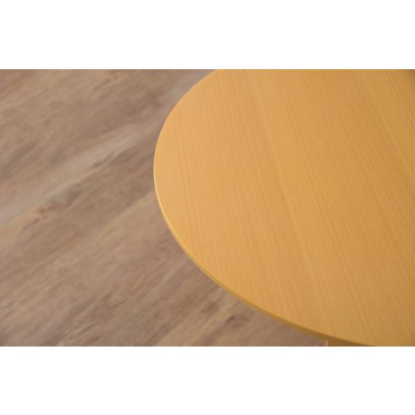 サイドテーブル NET-410 丸型 円形 ベッドサイド ソファサイド ソファテーブル 木製 おしゃれ ナイトテーブル 北欧 インテリア 雑貨 ブラウン ナチュラル | 東谷 | 11