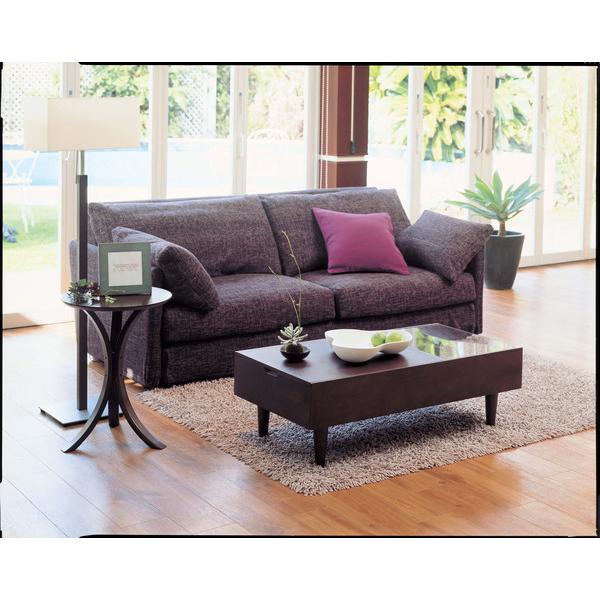 サイドテーブル NET-410 丸型 円形 ベッドサイド ソファサイド ソファテーブル 木製 おしゃれ ナイトテーブル 北欧 インテリア 雑貨 ブラウン ナチュラル | 東谷 | 05