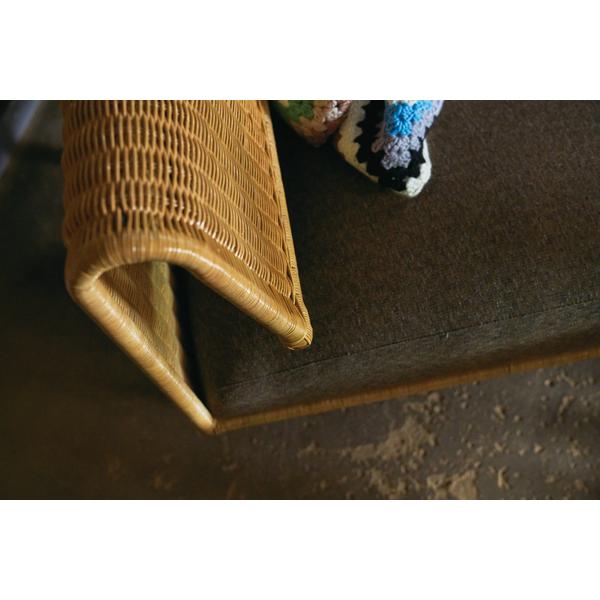 サンドラー NRS-501A ソファ ソファー 1人掛 ロータイプ インテリア リゾートソファ ガーデンチェア パーソナルソファ アイアン脚 | 東谷 | 10