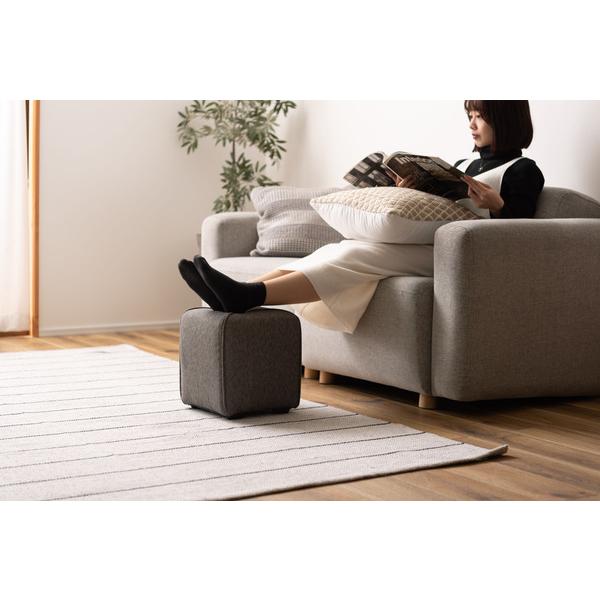 ミニスツール オットマン NS-505 スツール ミニスツール 椅子 簡易椅子 来客 コンパクト 小さい 脚付き かわいい おしゃれ 店舗 カフェ ラウンジ ロビー ホテル | 東谷 | 12