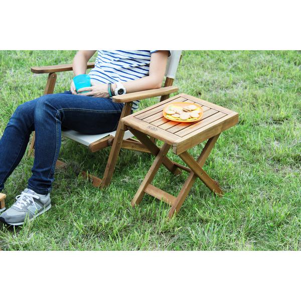 フォールディングテーブル NX-513 折りたたみ テーブル 天然木 木製 リビング ダイニング アウトドア ベランダ キャンプ | 東谷 | 14