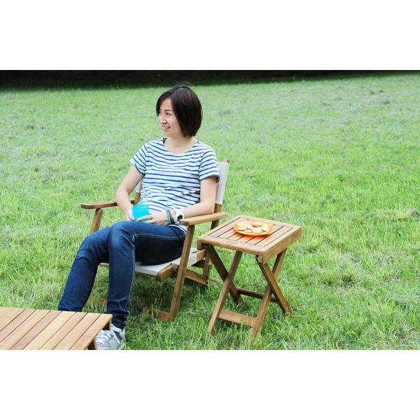 フォールディングテーブル NX-513 折りたたみ テーブル 天然木 木製 リビング ダイニング アウトドア ベランダ キャンプ | 東谷 | 15