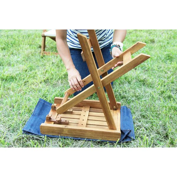 フォールディングテーブル NX-513 折りたたみ テーブル 天然木 木製 リビング ダイニング アウトドア ベランダ キャンプ | 東谷 | 17