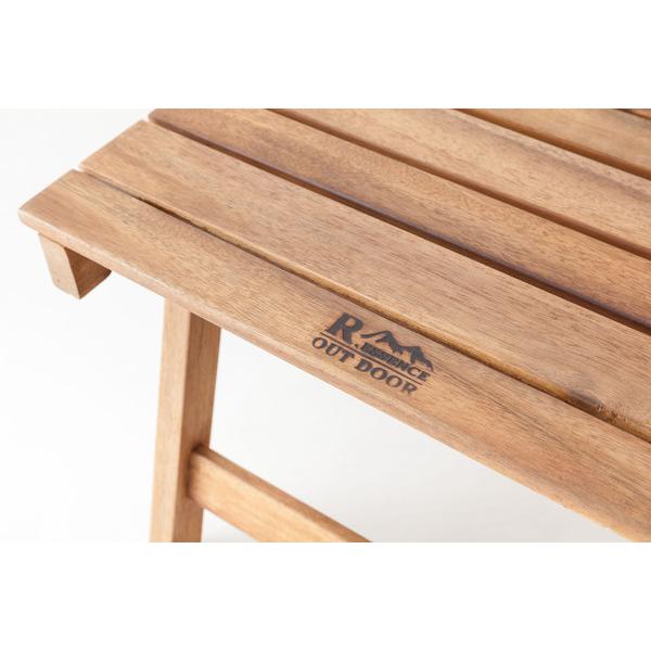 フォールディングテーブル NX-514 収納バッグ付 天然木 折りたたみテーブル 木製 アウトドア 折りたたみ キャンプ | 東谷 | 04