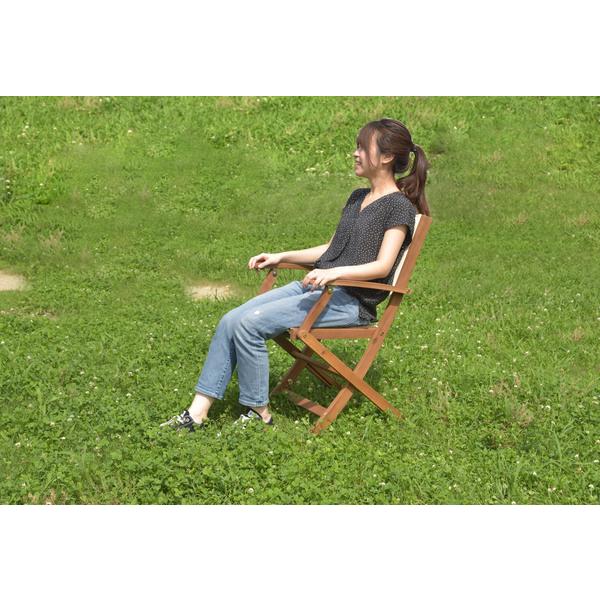 マリーノ チェア NX-912 フォールディングチェア 椅子 いす 折畳み 折り畳み 持ち運び ベランダ テラス | 東谷 | 09