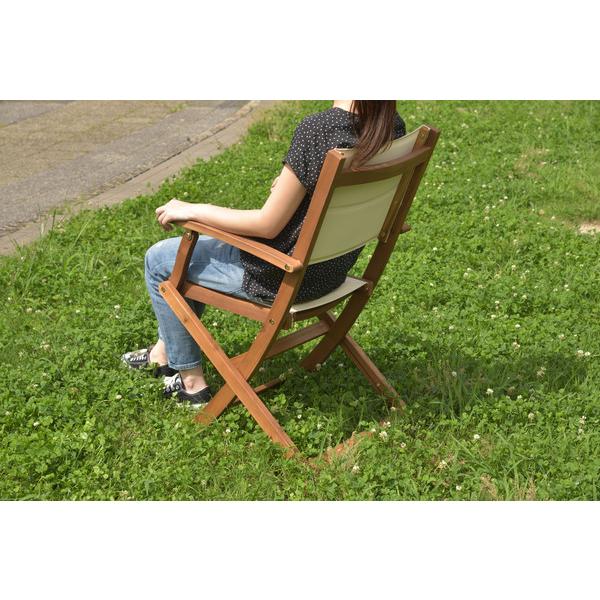 マリーノ チェア NX-912 フォールディングチェア 椅子 いす 折畳み 折り畳み 持ち運び ベランダ テラス | 東谷 | 03