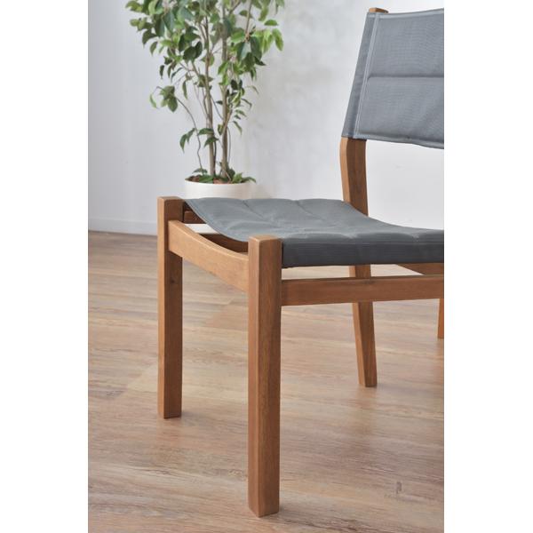 ダイニングチェア NX-933 アウトドア風 軽量 持ち運び チェア 椅子 ガーデン 庭 ベランダ バルコニー アカシア材 店舗 カフェ ホテル | 東谷 | 14