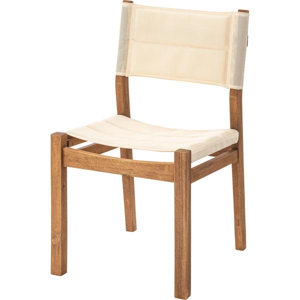 ダイニングチェア NX-933 アウトドア風 軽量 持ち運び チェア 椅子 ガーデン 庭 ベランダ バルコニー アカシア材 店舗 カフェ ホテル | 東谷 | 02