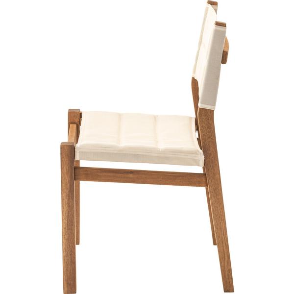 ダイニングチェア NX-933 アウトドア風 軽量 持ち運び チェア 椅子 ガーデン 庭 ベランダ バルコニー アカシア材 店舗 カフェ ホテル | 東谷 | 03