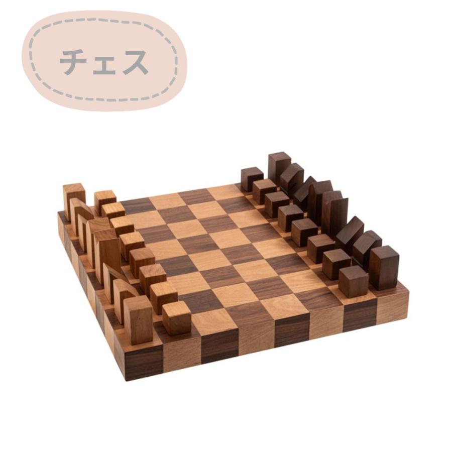 チェス OBJ-13  ゲーム ボードゲーム  小物 置物 インテリア雑貨 アート おしゃれ コンパクト 天然木 パイン 個体差 | 