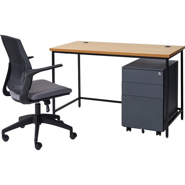 デスク OF-02NA パソコンデスク 120cm 学習机 勉強机 机 オフィス 事務用品 シンプル 在宅ワーク テレワーク | 東谷 | 02