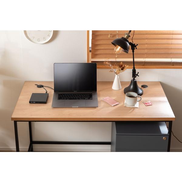 デスク OF-02NA パソコンデスク 120cm 学習机 勉強机 机 オフィス 事務用品 シンプル 在宅ワーク テレワーク | 東谷 | 08