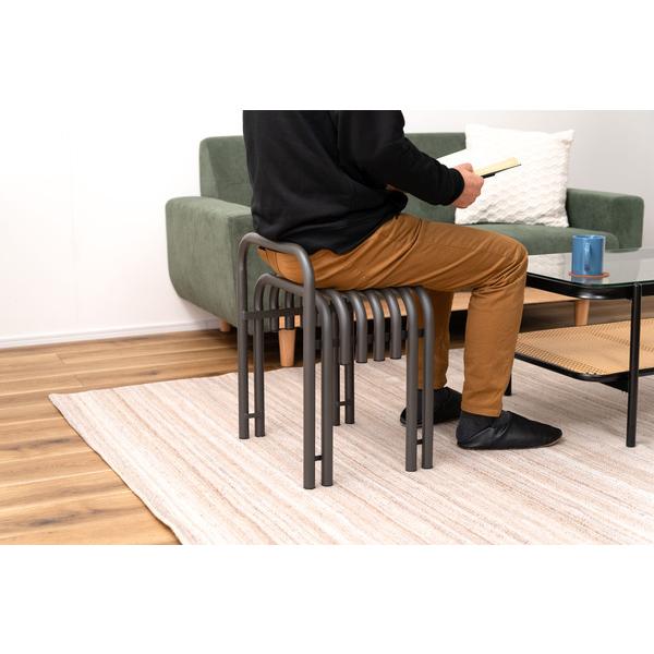 フランスアンティーク木製ベッドルームチェア/腰掛け椅子/寝室イス(89