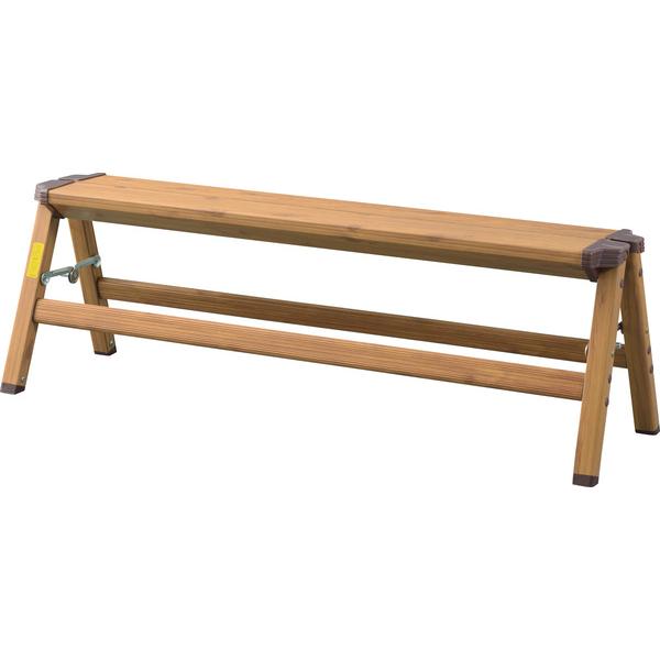 ステップワイドスツール PC-404  スツール 踏み台 脚立 ベンチ アウトドア キャンプ 庭 ガーデン 洗車 | 東谷 | 01