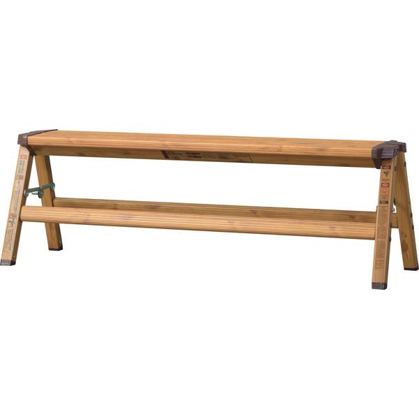 ステップワイドスツール PC-404  スツール 踏み台 脚立 ベンチ アウトドア キャンプ 庭 ガーデン 洗車 | 東谷 | 03