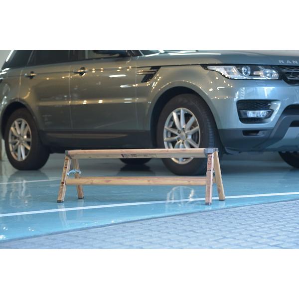 ステップワイドスツール PC-404  スツール 踏み台 脚立 ベンチ アウトドア キャンプ 庭 ガーデン 洗車 | 東谷 | 06