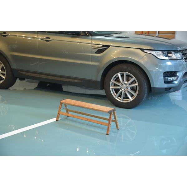 ステップワイドスツール PC-404  スツール 踏み台 脚立 ベンチ アウトドア キャンプ 庭 ガーデン 洗車 | 東谷 | 08