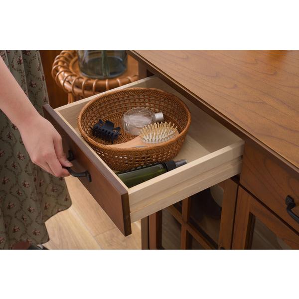 ティンバーキャビネット PM-319 天然木 収納 開き扉 3段 スリム コンパクト 食器棚 リビング キッチン収納 小物入れ 整理整頓 ヴィンテージ | 東谷 | 08