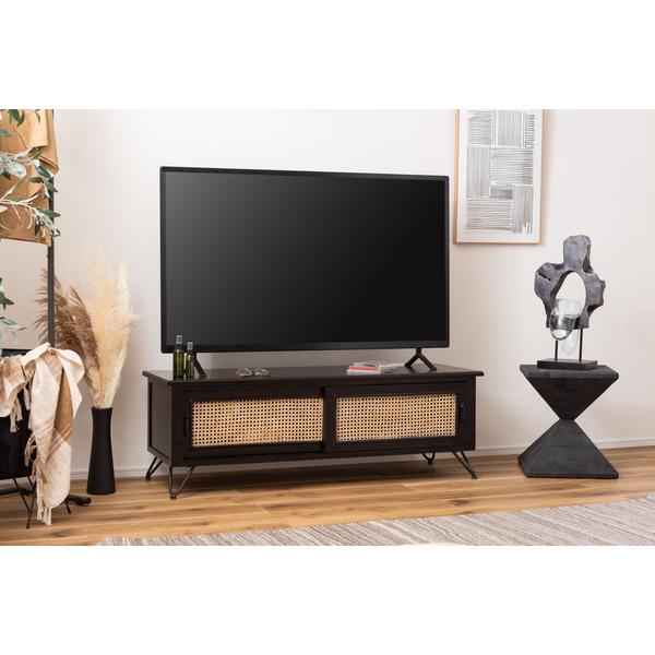 東谷 TVボード PM-335BK テレビボード ローボード テレビ台 収納 AV