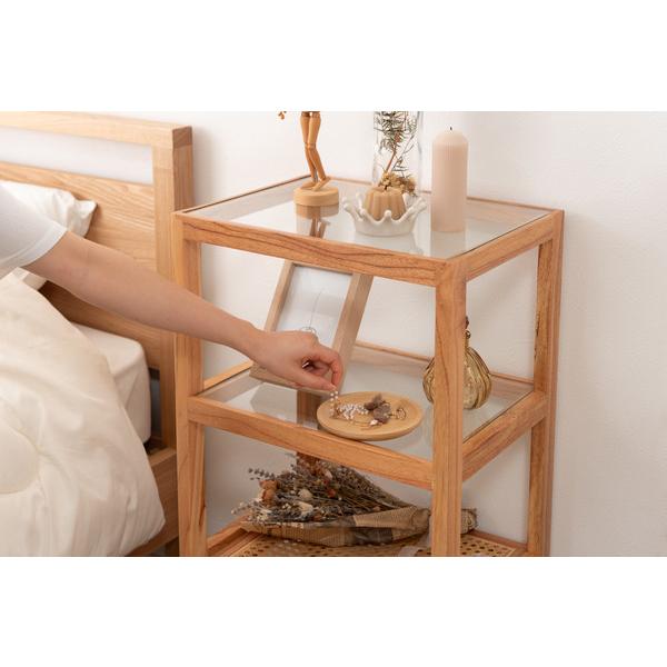 オープンシェルフ PM-512 ラック 収納 棚 シェルフ オープンシェルフ オープン収納 3段 三段 見せる収納 木製 天然木 | 東谷 | 13