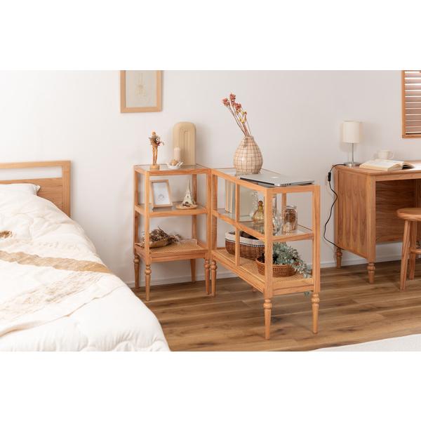 オープンシェルフ PM-512 ラック 収納 棚 シェルフ オープンシェルフ オープン収納 3段 三段 見せる収納 木製 天然木 | 東谷 | 14