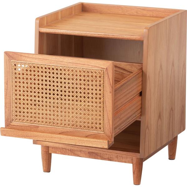 東谷 ナイトテーブル PM-514NA サイドテーブル テーブル サイド