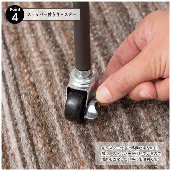 フォールディングサイドテーブル PT-201 テーブル 折折りたたみ式テーブル テーブル フォールディング キャスター付き 収納 移動 おしゃれ 木目調 | 東谷 | 07