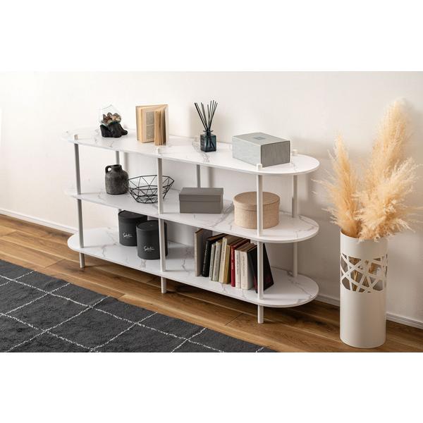 東谷 オープンラック3段 PT-564 ラック 収納棚 ディスプレイラック