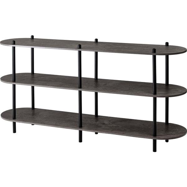 東谷 オープンラック3段 PT-564 ラック 収納棚 ディスプレイラック