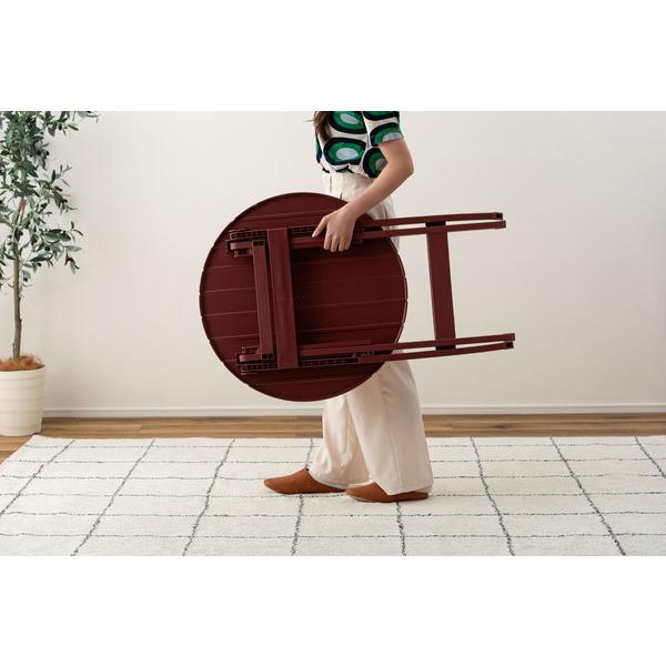 フォールディングテーブル PT-842 テーブル 机 つくえ 折りたたみテーブル 折りたたみ机 省スペース コンパクト 収納 ダイニング リビング | 東谷 | 17