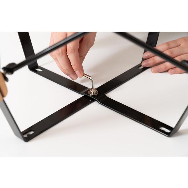 ラウンドテーブル PT-992WH ダイニング リビングテーブル ラウンド 円形 シンプル ナチュラル アジャスター付 | 東谷 | 14